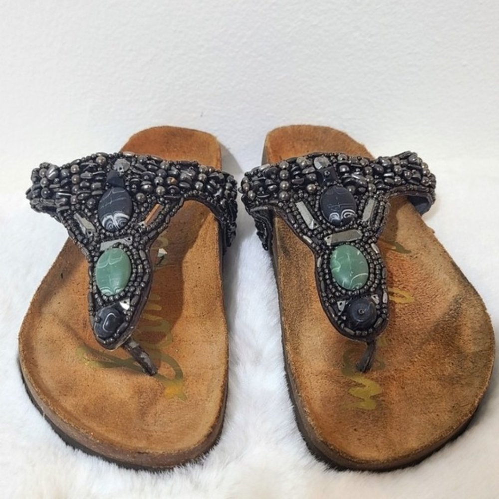 Sam edelman Rhinestone Sandals Leather, size - Picture 8 of 10